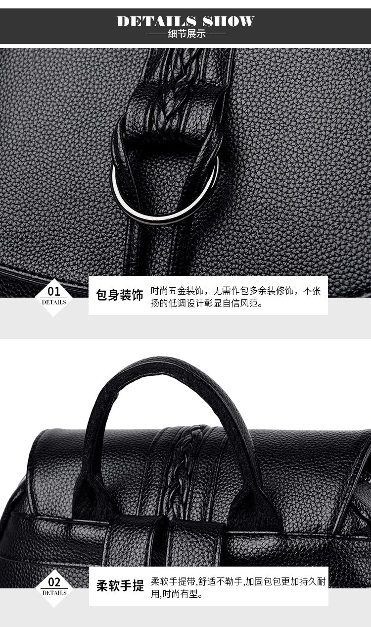 Backpack for Women, 2025 New Style, Tassel Pendant, Large Capacity Mommy Bag, Student School Bag, Outdoor Travel Bag, Export