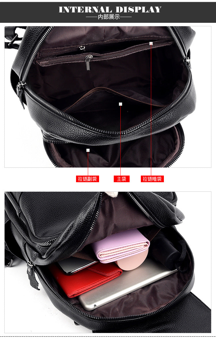Backpack for Women, 2025 New Style, Tassel Pendant, Large Capacity Mommy Bag, Student School Bag, Outdoor Travel Bag, Export