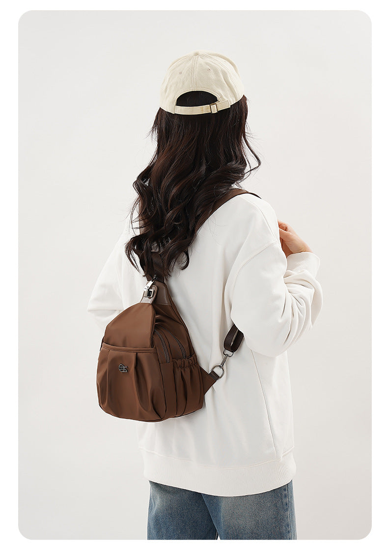 Outdoor Travel Backpack Women's New Chest Bag Lightweight Commuting Crossbody Bag Sports Mountain Climbing Multifunctional Small Backpack