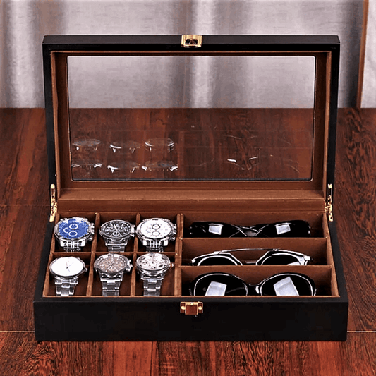 Organiser Porta Orologi, Gioielleria o Occhiali: Eleganza e Versatilità per i Tuoi Tesori
