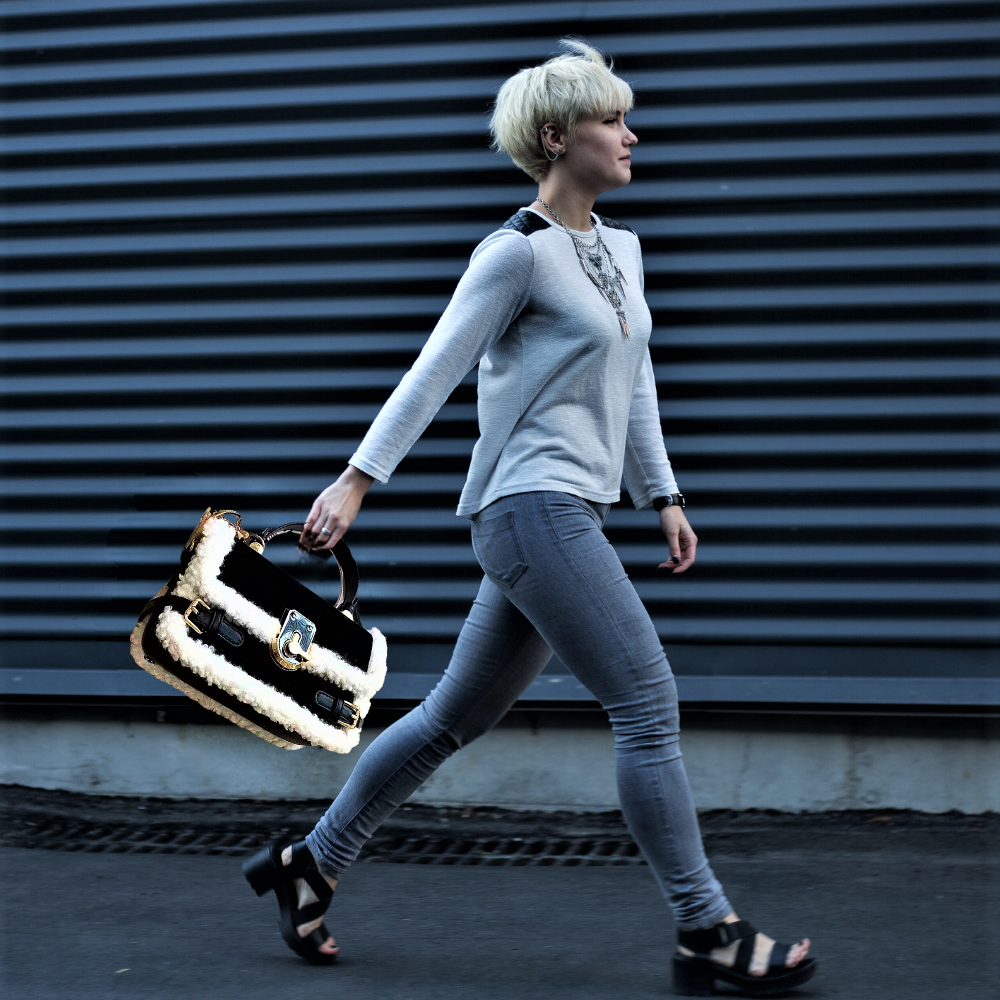 Mini Borsa scamosciata Invernale