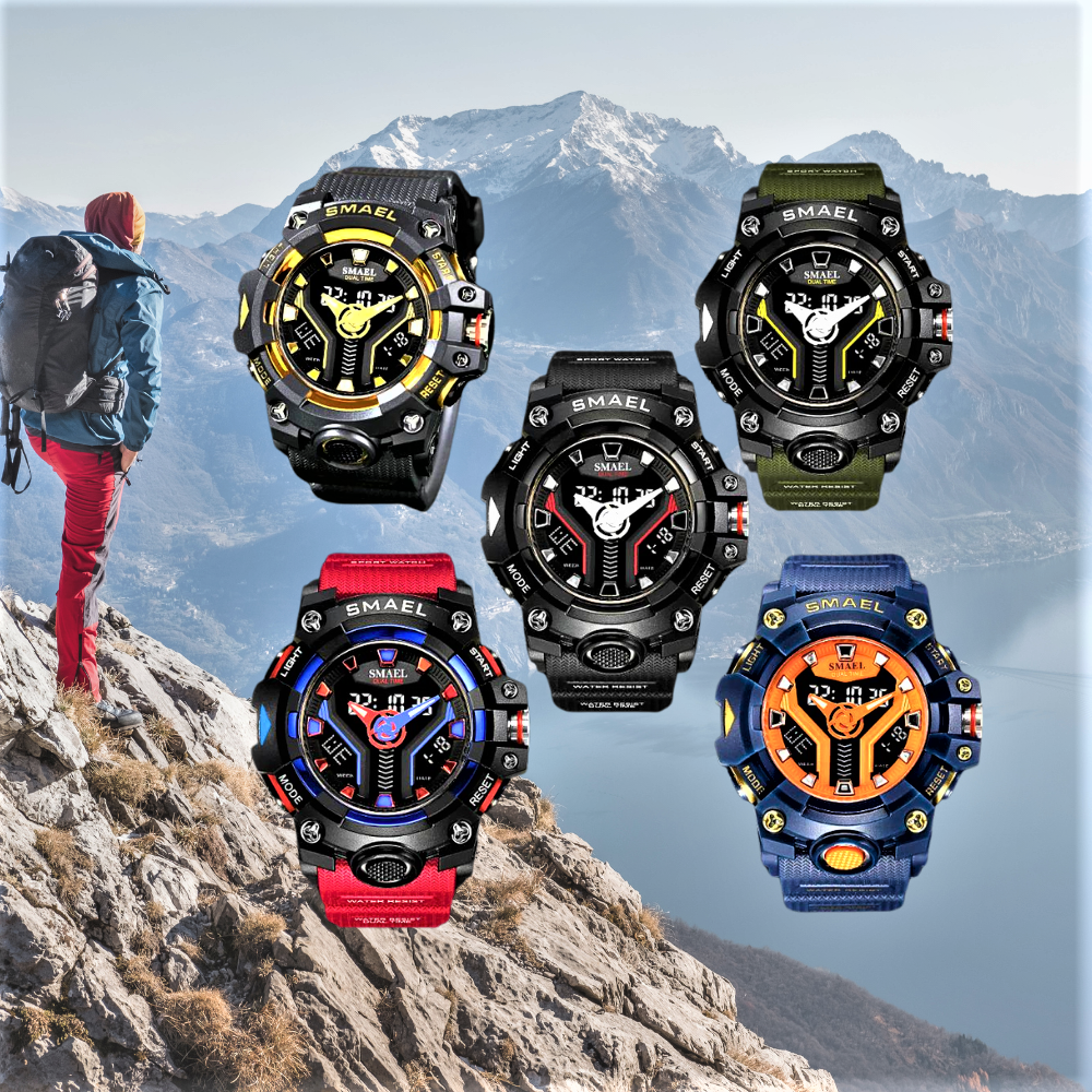 Reloj deportivo SMAEL: la esencia de la elegancia a tu servicio 