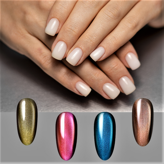 Purpurina para manicura profesional Brillo y color iridiscente 