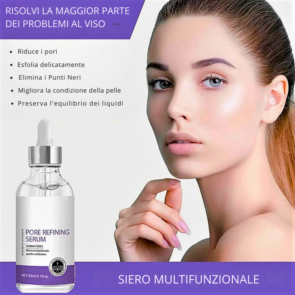 Siero Anti Age Astringente ed Esfoliante