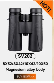 Svbony SA205 Binoculars 8X42/10X42 ED Flat-field Professional IPX7 Waterproof BAK4,Bird Watching,Stargazing,Camping,Astronomy