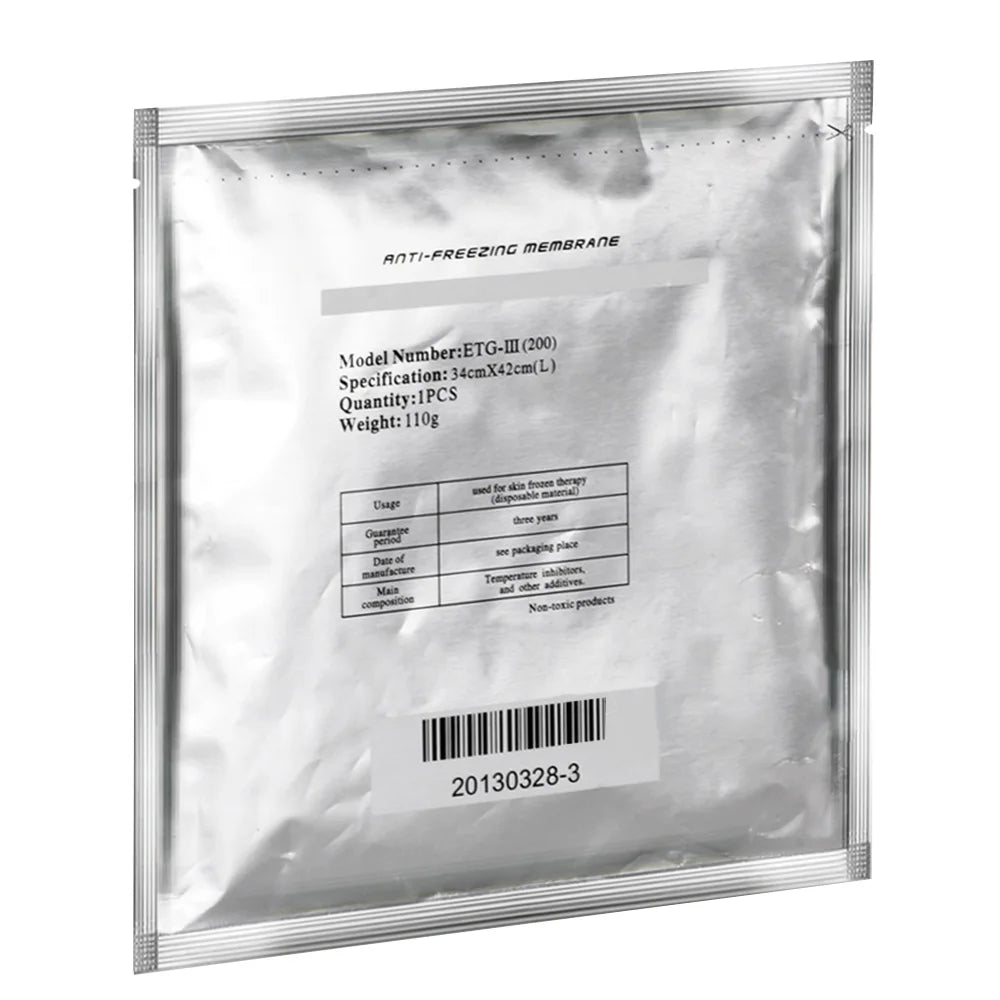 Fat Freezing Membranes Anti Freeze Gel Patches for Cryolipolysis Machine Body Slimming Massager Weight Loss Lipo Cold Therapy