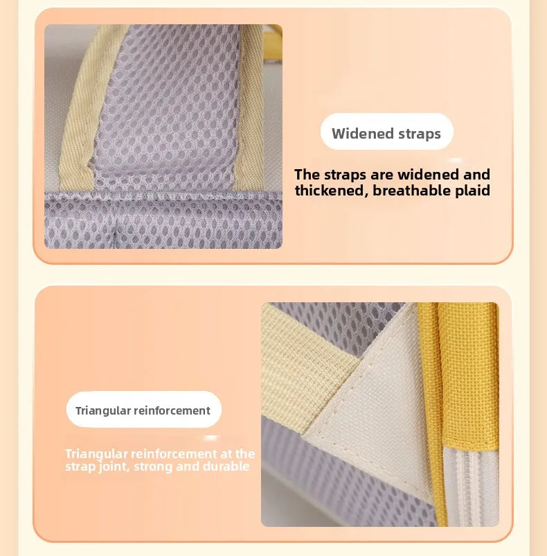 Multifunctional pull rod pet bag portable cat suitcase cat bag outing large capacity double shoulder breathable pet backpack