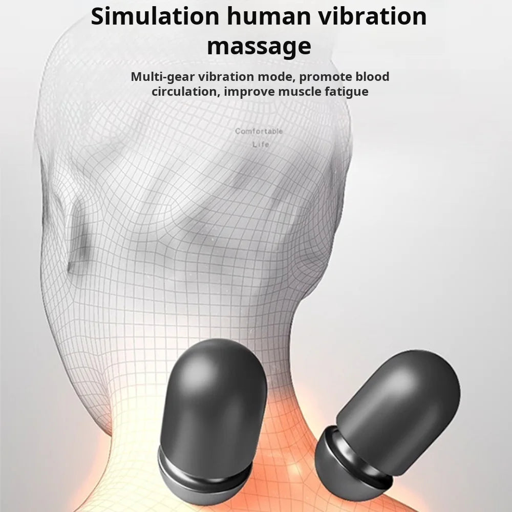 Cervical Pillow To Protect The Vertebrae And Improve Sleep, Massage Spine, Non-Traction Hot Compress Cylindrical Cervical Pillow