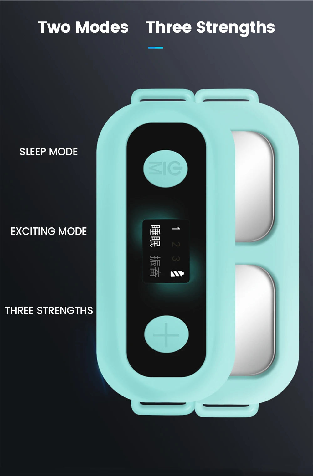 New Sleeping massager Holding Sleep Aid Instrument Pressure Relief Sleep Device Hand Foot Massager Sleep Anxiety Therapy Massage