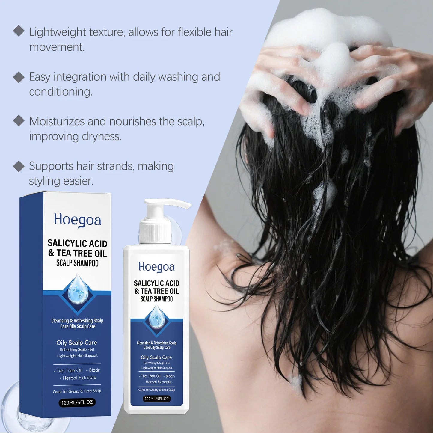Shampoo Antiforfora alla Pianta di The