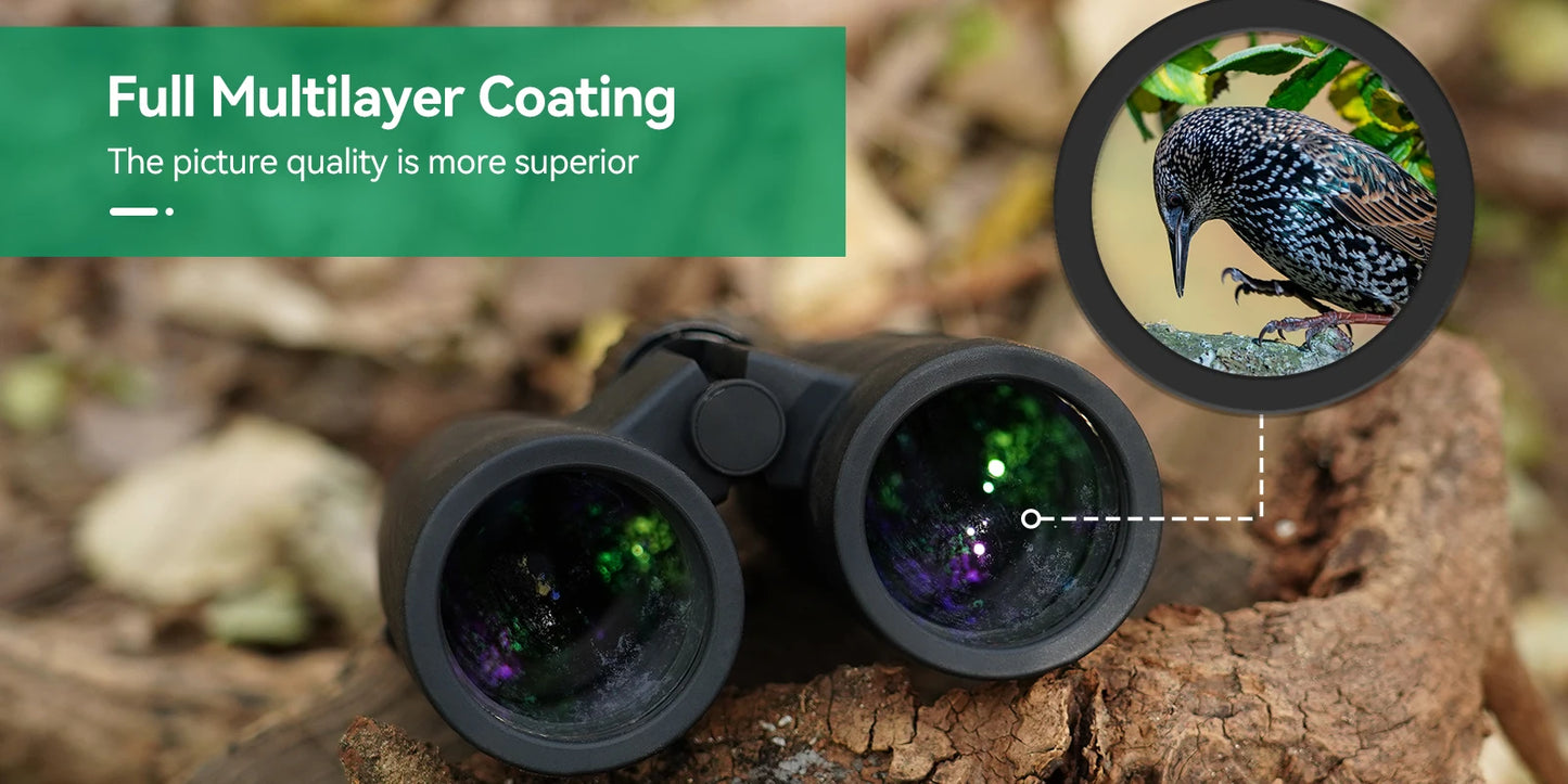 Svbony SA205 Binoculars 8X42/10X42 ED Flat-field Professional IPX7 Waterproof BAK4,Bird Watching,Stargazing,Camping,Astronomy