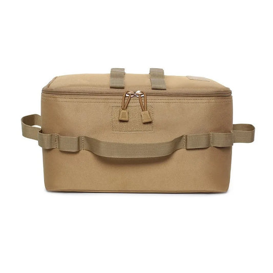 Outdoor Camping Gas Tank Storage Bag Large Capacity Ground Nail Tool Bag Gas Canister Picnic Cookware Utensils Kit Bag