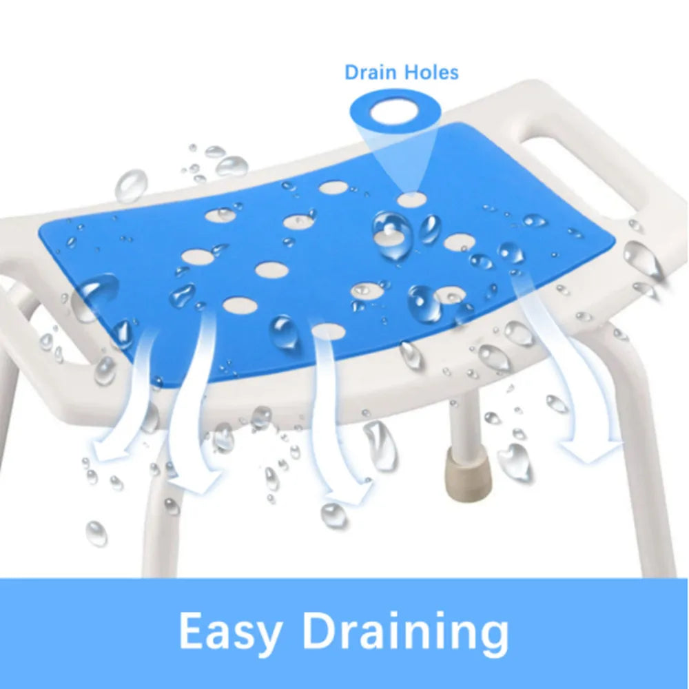 1 PC Waterproof Non-Slip Bath Chair Mat High Quality Multipurpose Shower Stool Cushion EVA Pad For Bathroom