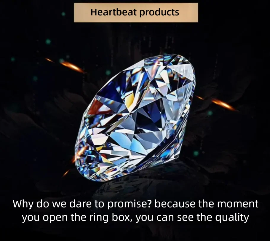 0.5-2CT D Color Moissanite Engagement Ring for Women 925 Sterling Silver Gold Plated Solitaire Rings Wholesale