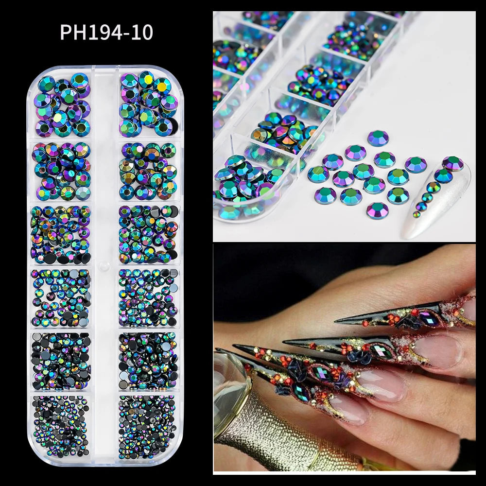 Set di Decorazioni per Nail Art