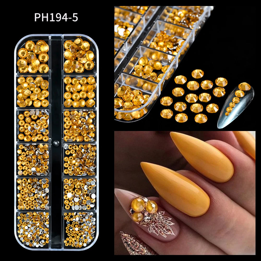Set di Decorazioni per Nail Art