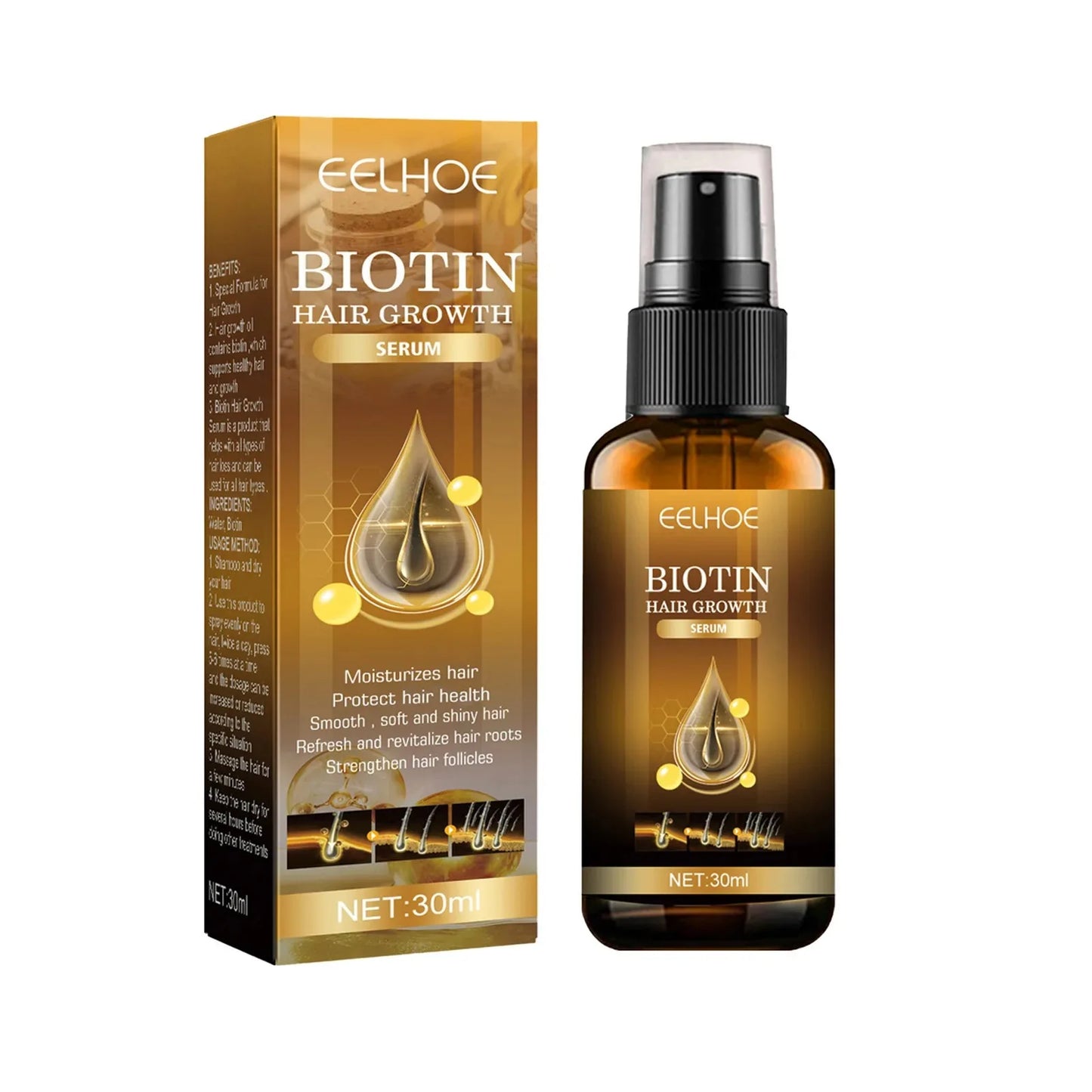 Siero con Biotina, Zenzero e Polygonum