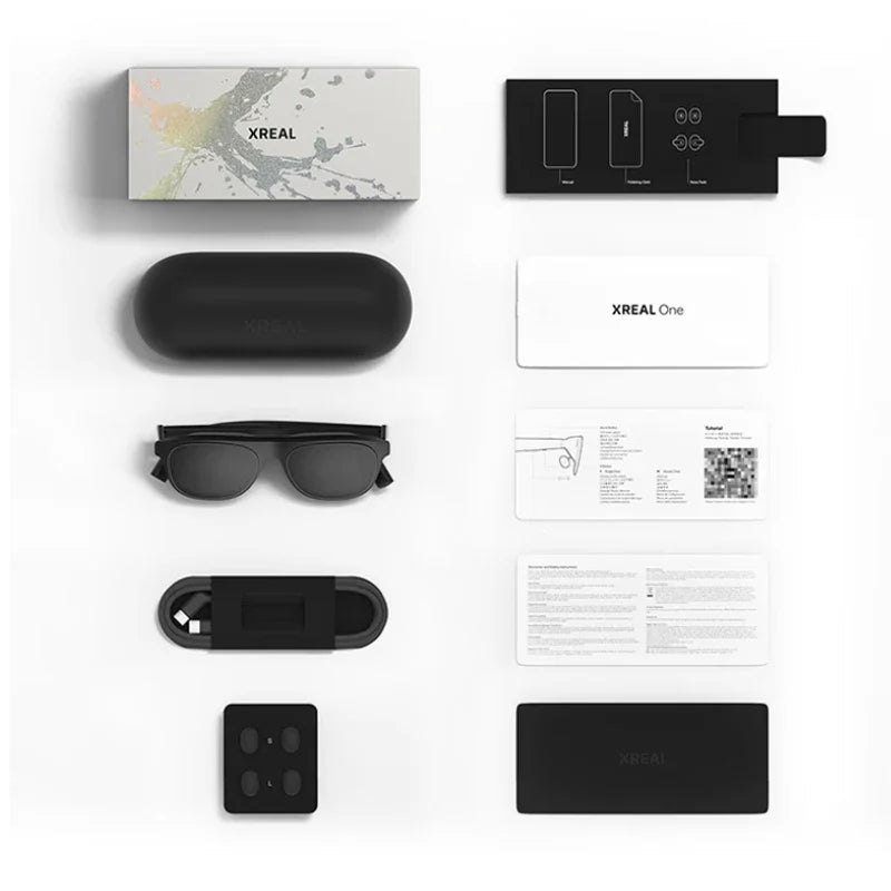 Xreal One AR Smart Glasses 3840X1080 Native 3DoF X1 Chip 50° FOV Ultra Large Viewing Angle Non Translation Glasses