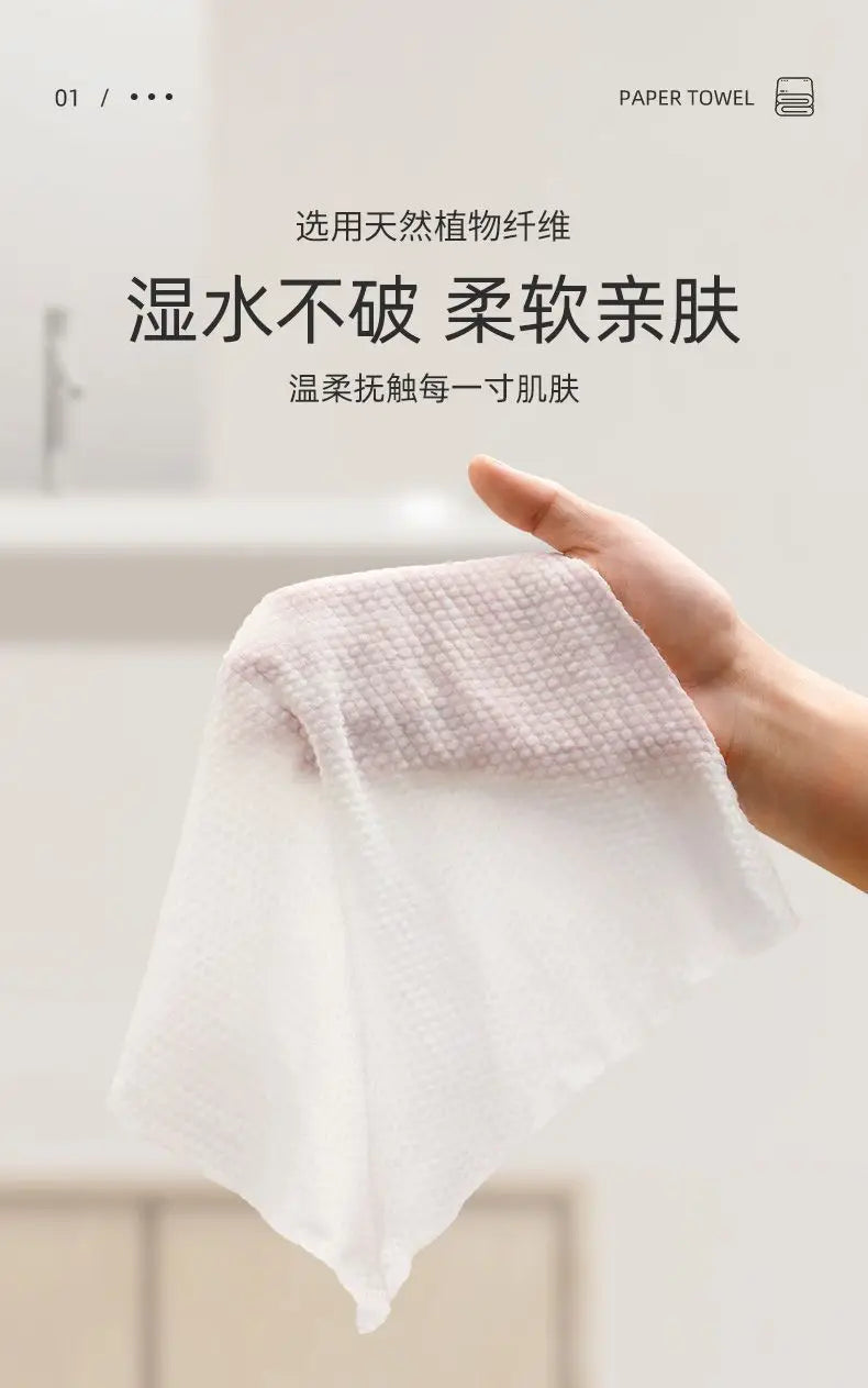 20Pcs Disposable Travel Towels Compressed Facial Wipe Portable Trip Essential Quick-Drying Towel Mini Package Home Accessories