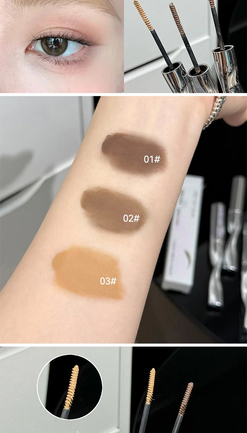 Art Value Eyebrow Dye Cream, Korean-style light brown matte eyebrow light makeup, natural makeup application,natural makeup look