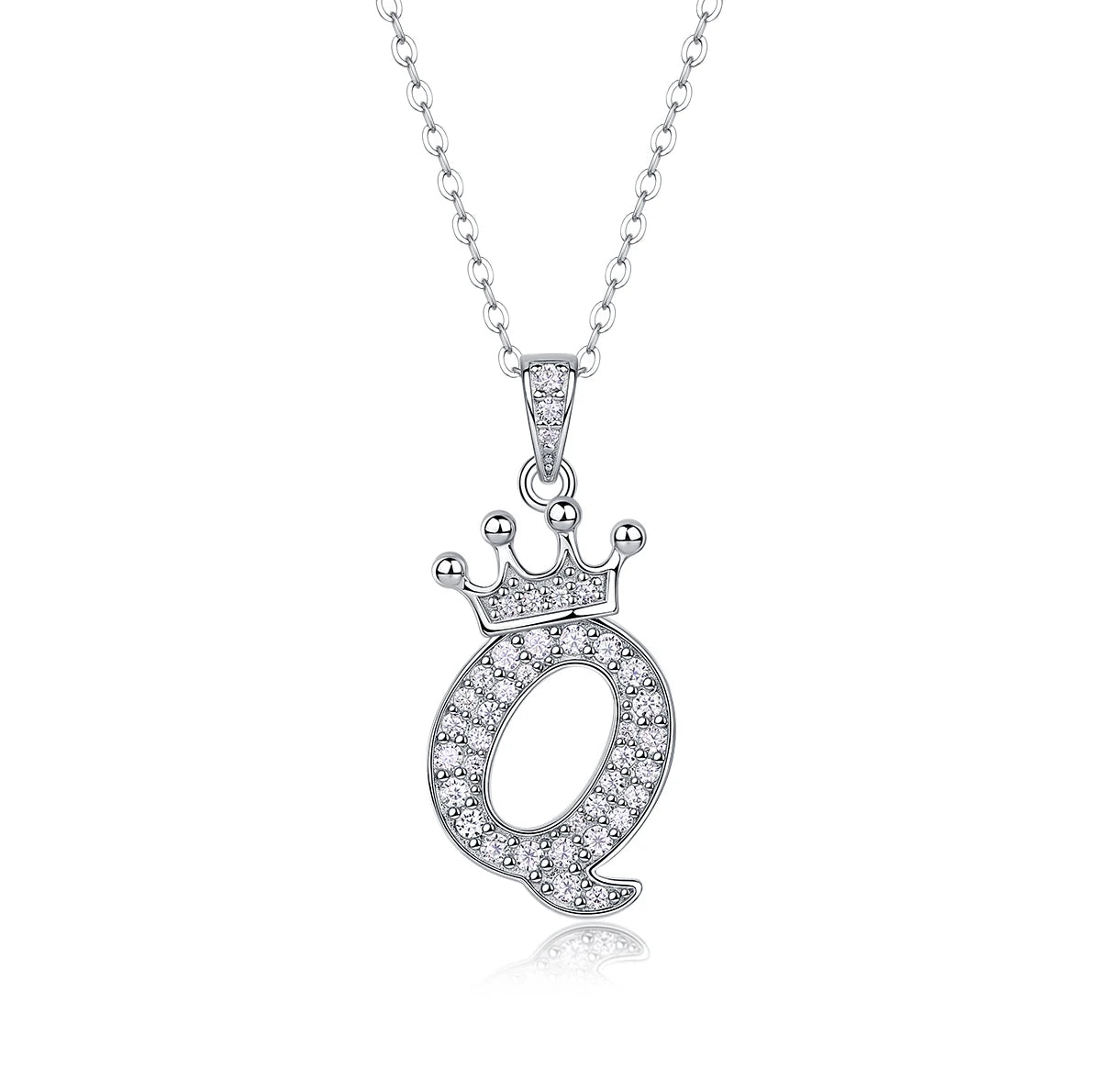 Collana con Iniziali in Moissanite