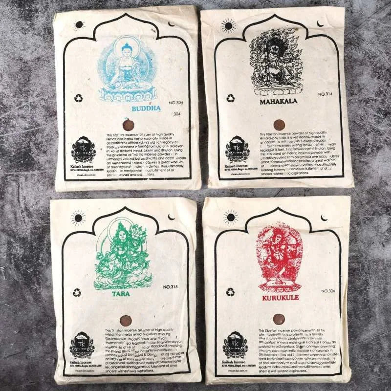 100g Nepal Tibetan Type Natural Plant Quality Incense Powder Home Indoor Buddha Incense Soothes The Spirit and Purifies The Air