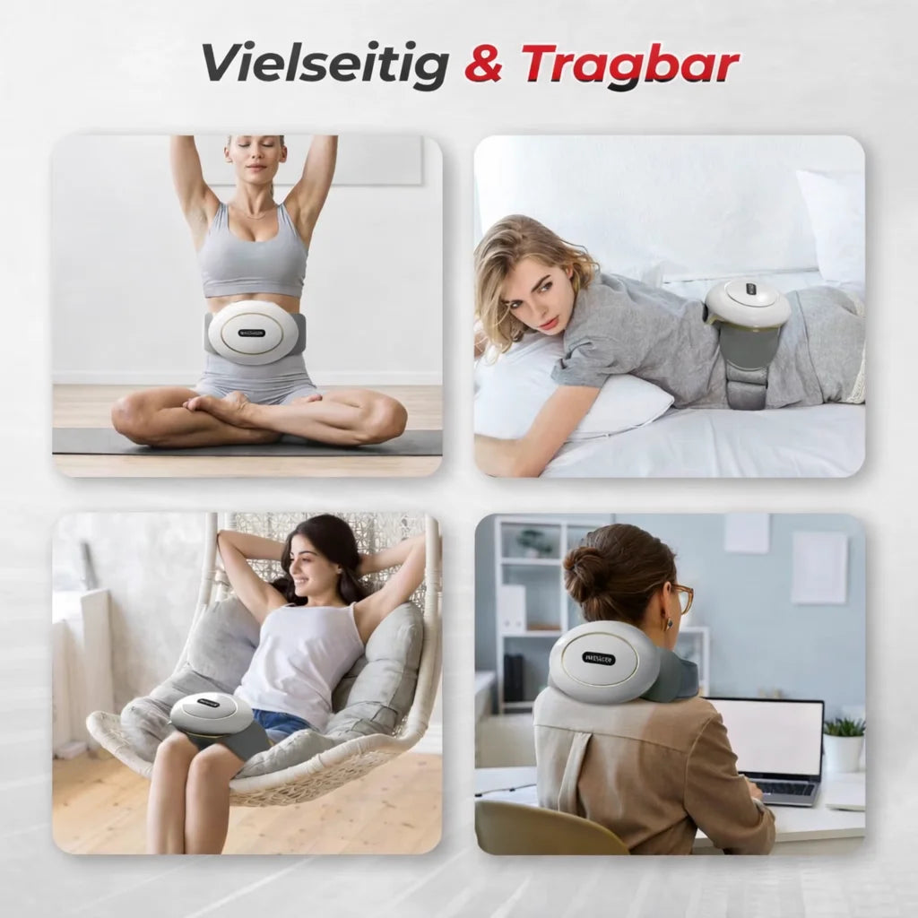 Automatic Abdominal Massager,Electric Stomach Massager Machine for Flattening Belly,Multiple-use for Waist Abdomen Back Neck Leg