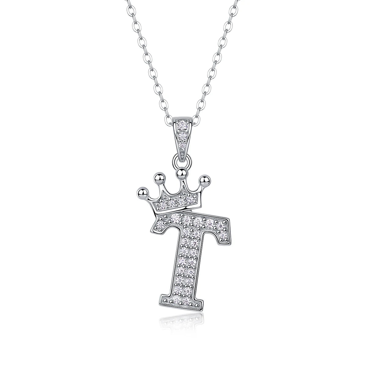 Collana con Iniziali in Moissanite