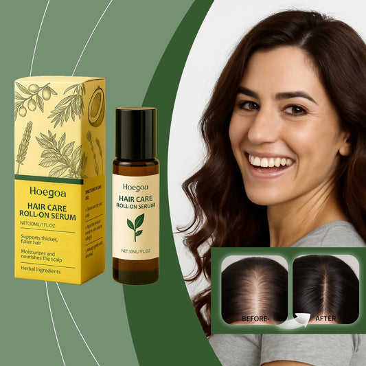 Ginger Hair G-rowth Roll-On Serum Essential Oil Repair Damaged Prevent Hair Loss Soften Hair Strengthen Hair Roots Hair ScalpOil