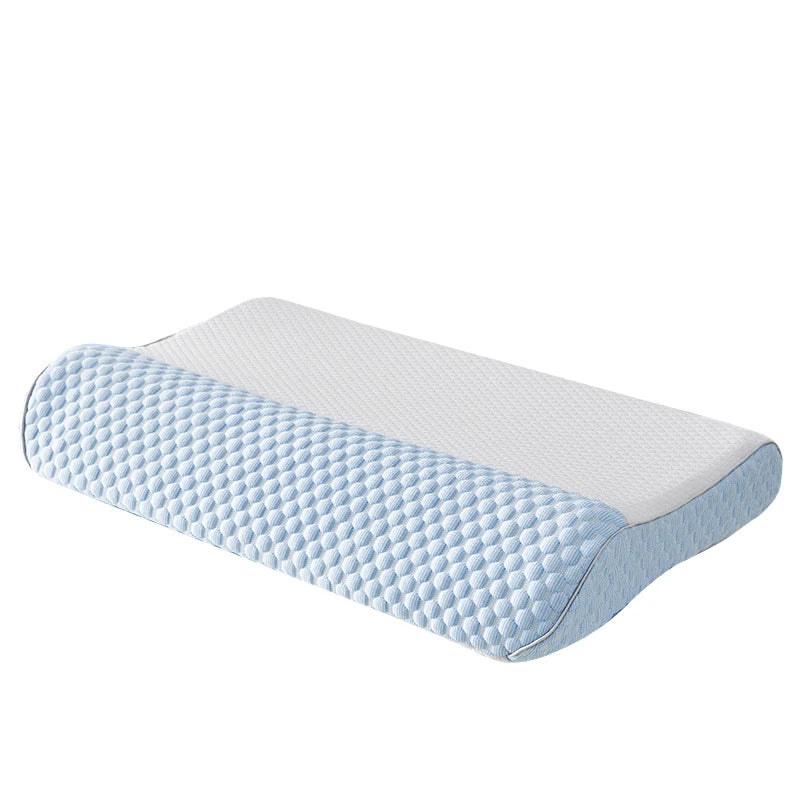 Natural Latex Pillow with Organic Cotton Cover Memory Adult Cervical Pillow Bed Pillow for Sleeping Neck Pain Relief Help
