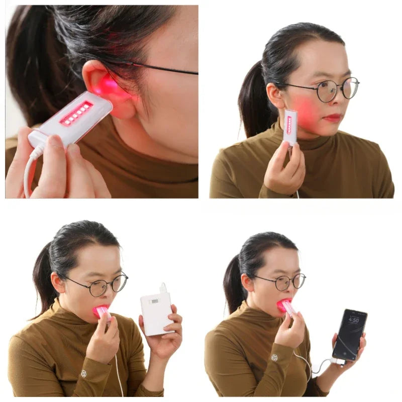 Red Light Therapy for Gum Sensitivity Professional Device for Inflammation Relief & Oral Health Improvement