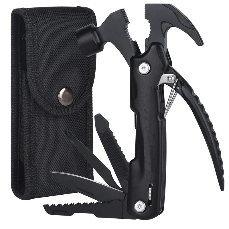 12 in 1 Multi-Purpose Tool, Unique Birthday Gifts for Men, Cool Stuff Gifts, Camping Cool Stuff, Father's Day, Christmas Gifts