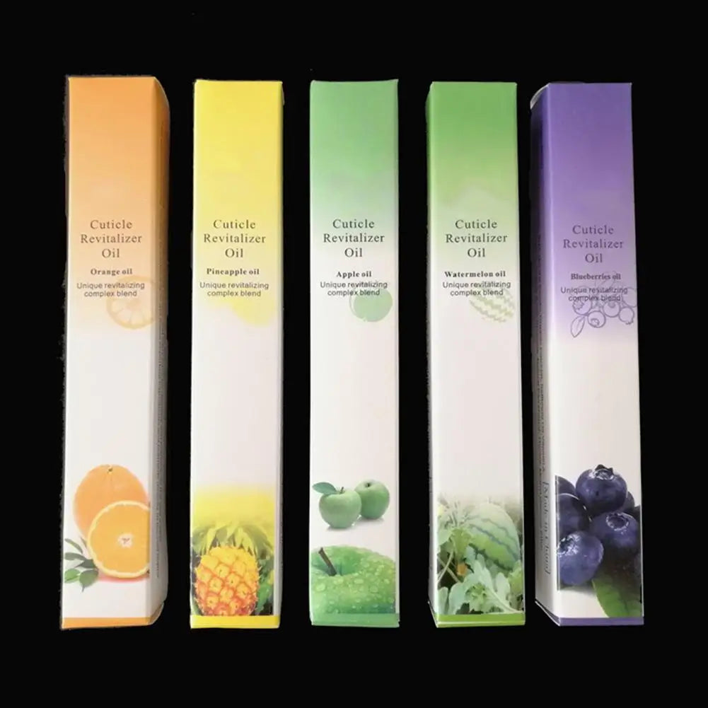 Nutrition Oil Pen for Nail Treatment, Cuticle Revitalizer Oil, Prevent Agnail, Nail Polish, Nourish Skin, 15 Smells