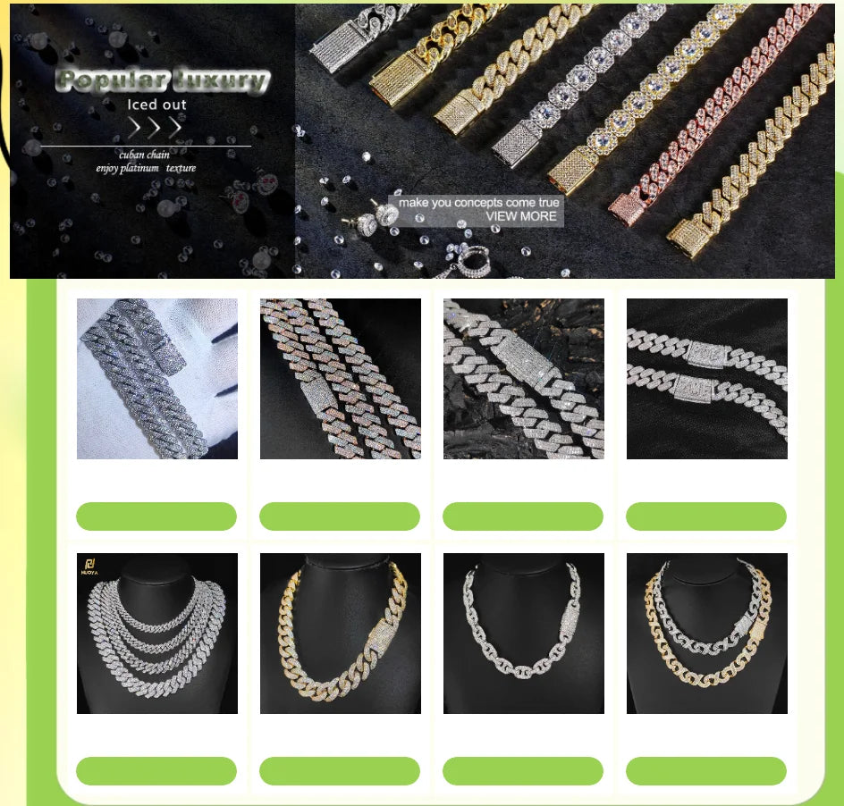 6mm Cuban Chain Women Bracelet Real Gold Plated Hip Hop Rock Street Jewelry Iced Out Cuban Bracelet Charms Birthday Gift