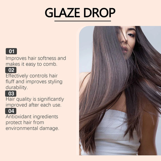 Hydrating Hair Serum for Frizzy Dry Damaged Split Ends Repair Vitamin E Smoothing Adds Shine Coconut Oil Keratin Hair Treatment
