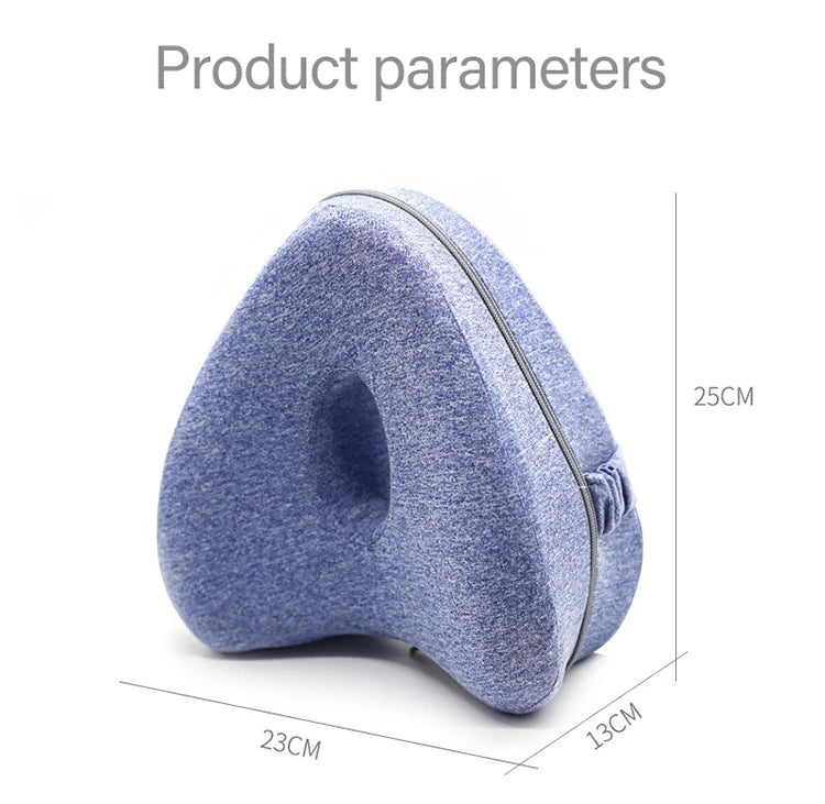 Memory Cotton Leg Pillow Ergonomic  Leg Support Pillow Relieve Hip Pain Sciatica Leg Alignment Pillow Removable and Washable