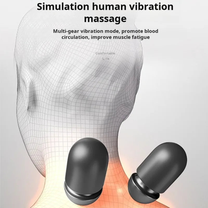 Cervical Pillow To Protect The Vertebrae And Improve Sleep, Massage Spine, Non-Traction Hot Compress Cylindrical Cervical Pillow