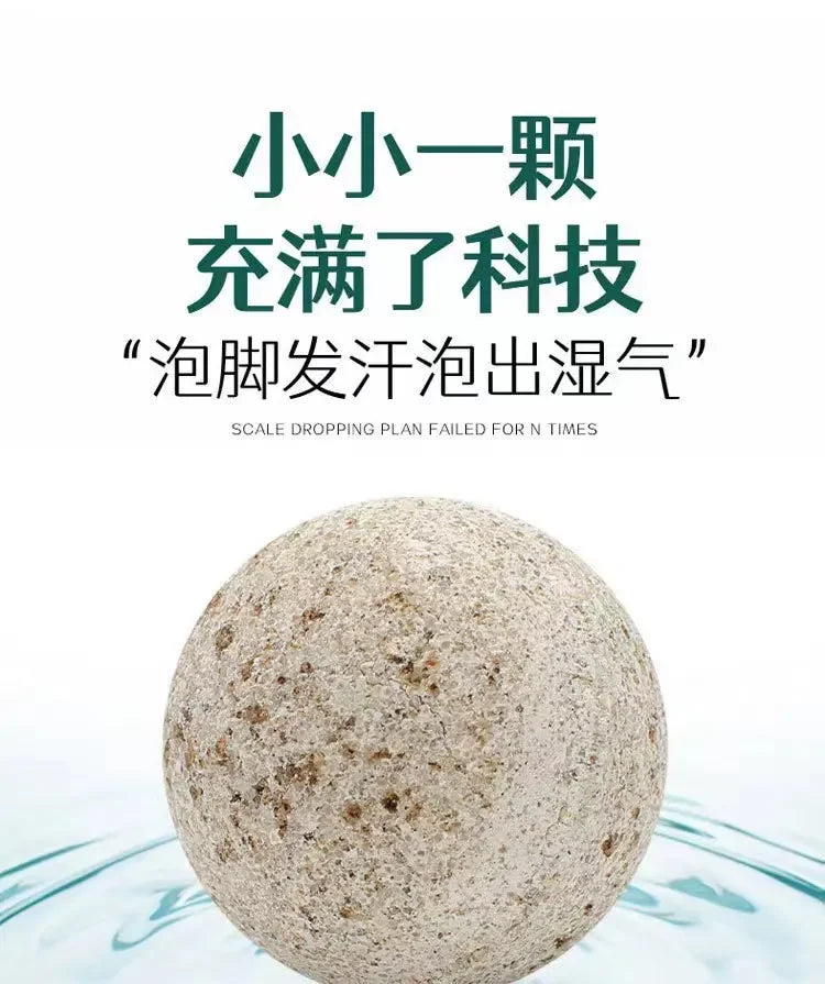 New Herb Essential Oil Foot Bath Salt Powder Ball Herbal Foot Bath Pill Bath Instant Effervescent Ball Foot Spa Ванночка Для Ног