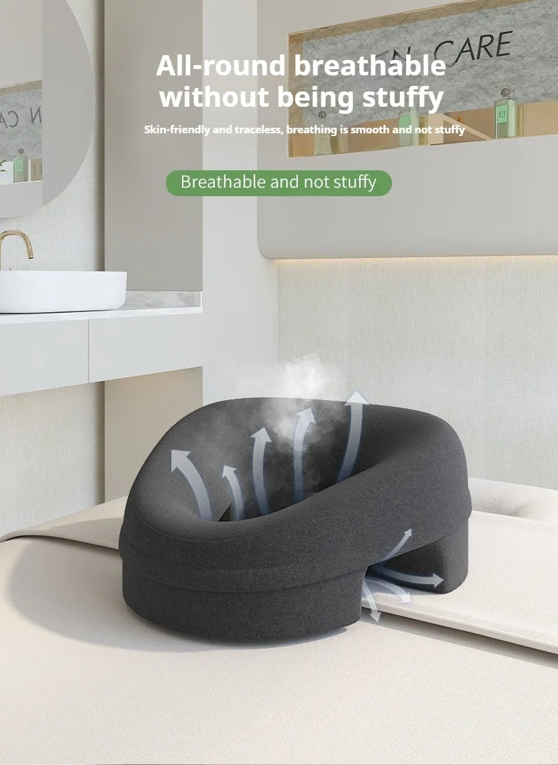 Memory Foam Breathable Head Pillow Ergonomics Lying Down Pillow Rest Support Pillow Body Massage Face Rest Pillow Beauty Salon