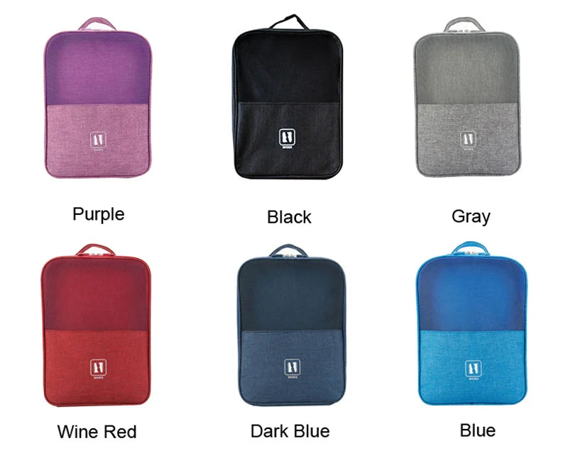Women Portable Travel Shoe Bag Waterproof Men Shoes Storage Bags Home Shoe Closet Organizer Travel Accessories
