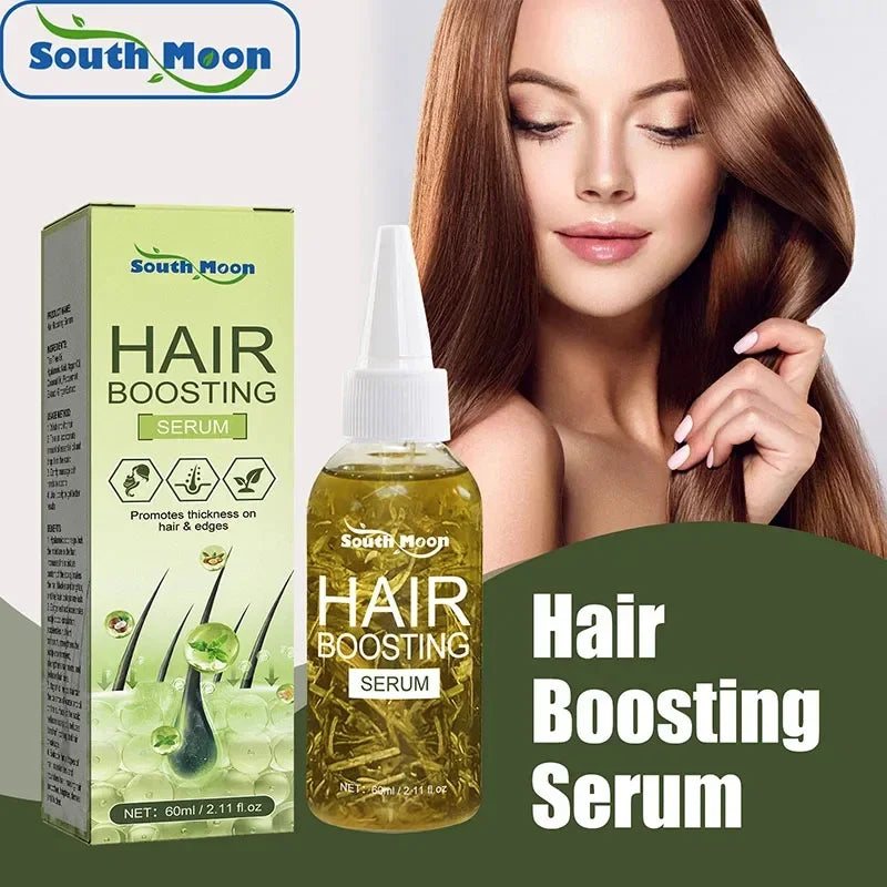Hair Growth Oil Africa Crazy Traction Alopecia Serum Anti Hair Break Thicken Hair Loss Treatment Spray for Man Women 60ML