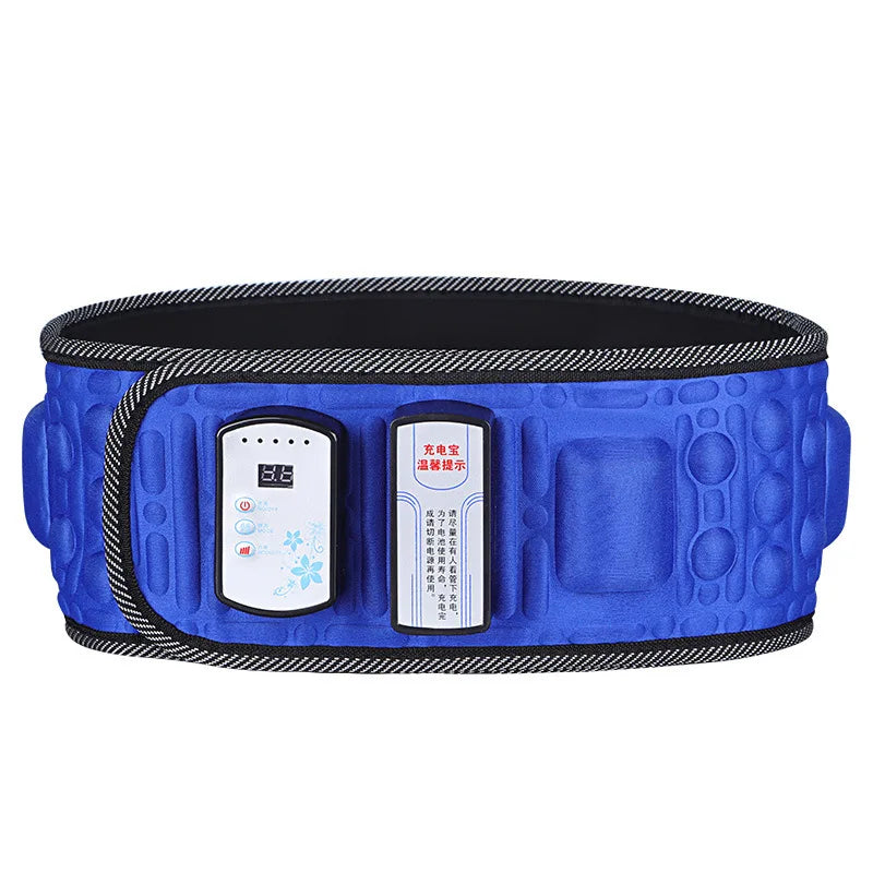 Bestseller Intelligent Vibration Massage Belt Waist Massager Hot Compress Moxibustion Lazy Body Fat Remover