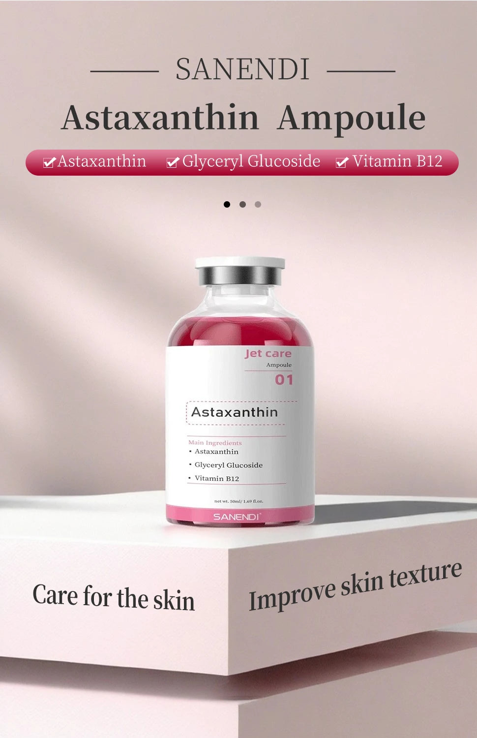 jet peel serum New Revive Hydrate Detox CO2 Anti Aging Hyaluronic Acid Niacinamide Vitamin C E Skin Care Face Serum Whitening
