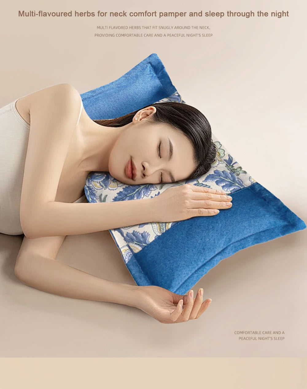 Chinese Herbal Buckwheat Cassia Seed pillow Neck Releaser Cervical Chinese Ancient Traditional Medicine  Nature Neck Pillows