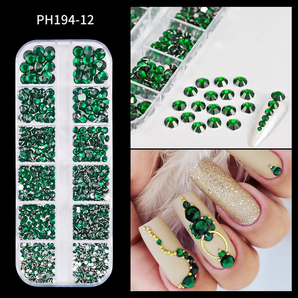 Set di Decorazioni per Nail Art