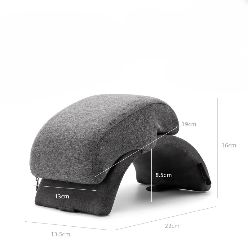 Pillow Folding Nap Pillow for Primary School Students Office Sleeping Pillow Office Sleeping Artifact Table Portable