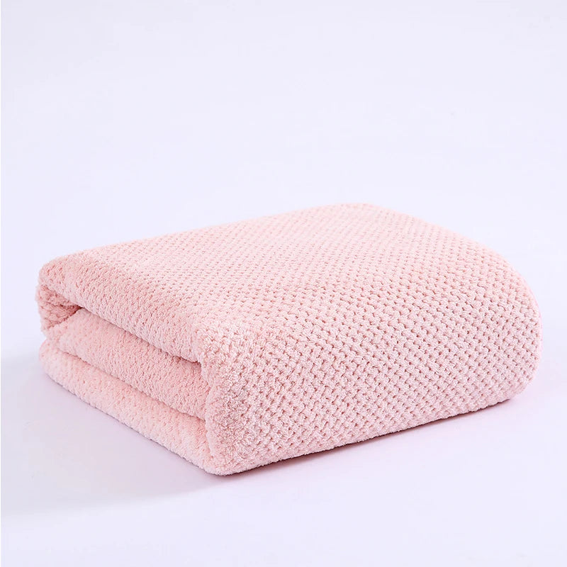 Coral Cloud Velvet Towel Thickened Bath Strong Water Absorption Microfiber Quick-drying Skin-friendly Face Wash Towel