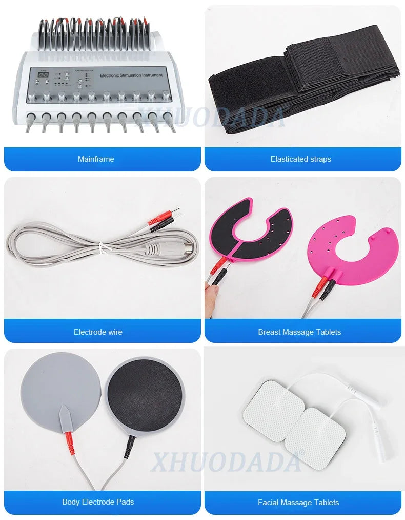 Weight Loss machine ems muscle stimulator Electrostimulation Machine Russian Waves ems Electric Muscle Stimulator massager S871