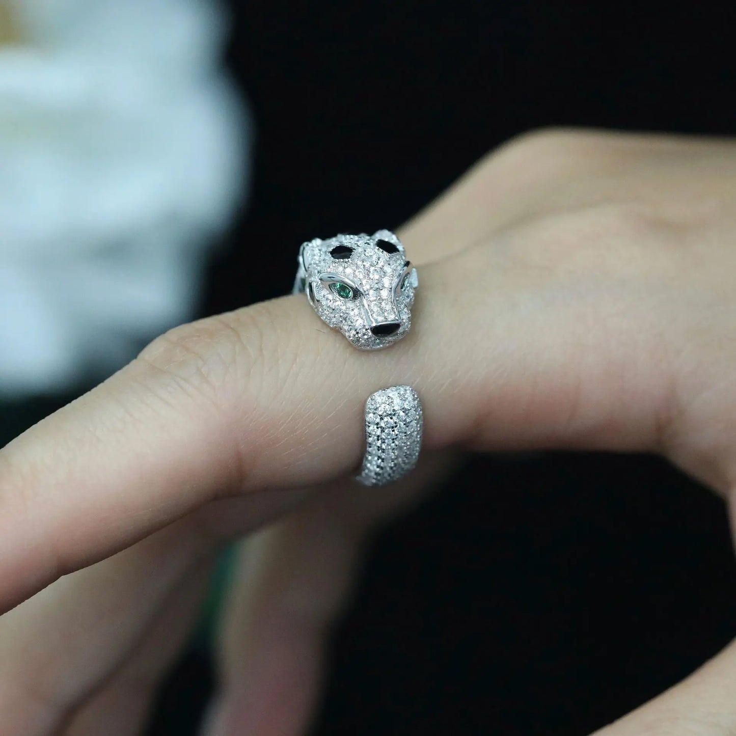 WUIHA Vintage 100% 925 Sterling Silver Lab Sapphire High Carbon Diamonds Gemstone Wedding Band Engagement Ring Fine Jewelry