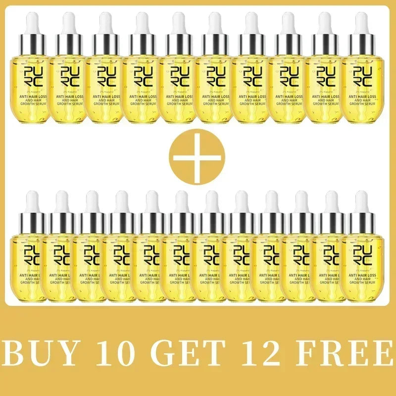 Hair Growth for Men Women Ginger Grow Hair Oil Care Anti Hair Loss Scalp Treatment Serum Products Beauty Health